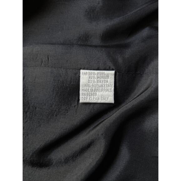 Laura Leigh Ltd Wool & Mohair Coat - Women’s Sz 6 - Lined - 4 Button close - Picture 3 of 8